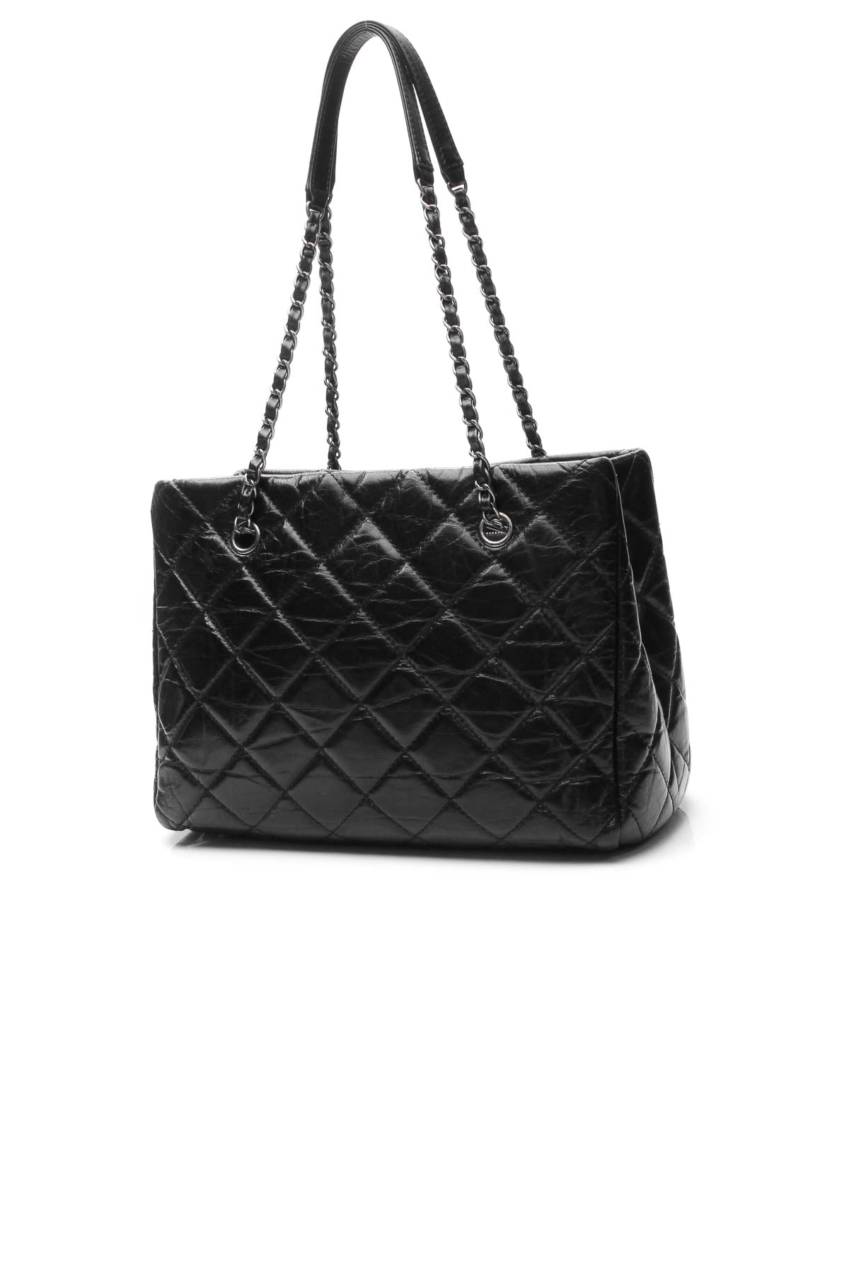 CC Quilted Tote Bag - Black - image 3