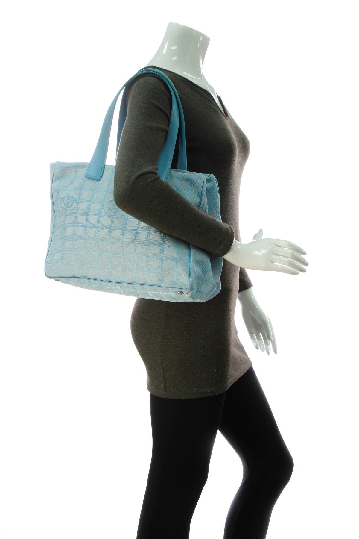 Travel Ligne Medium Tote Bag - Blue - image 2