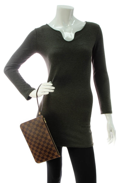 Neverfull Pouch Wristlet - Damier Ebene - image 2