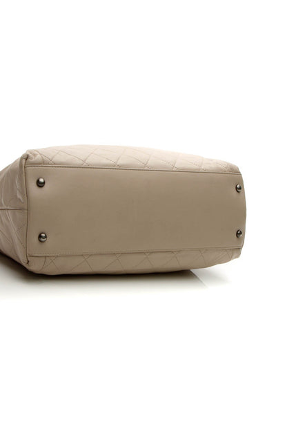 Coco Pleats Tote Bag - Beige - image 4