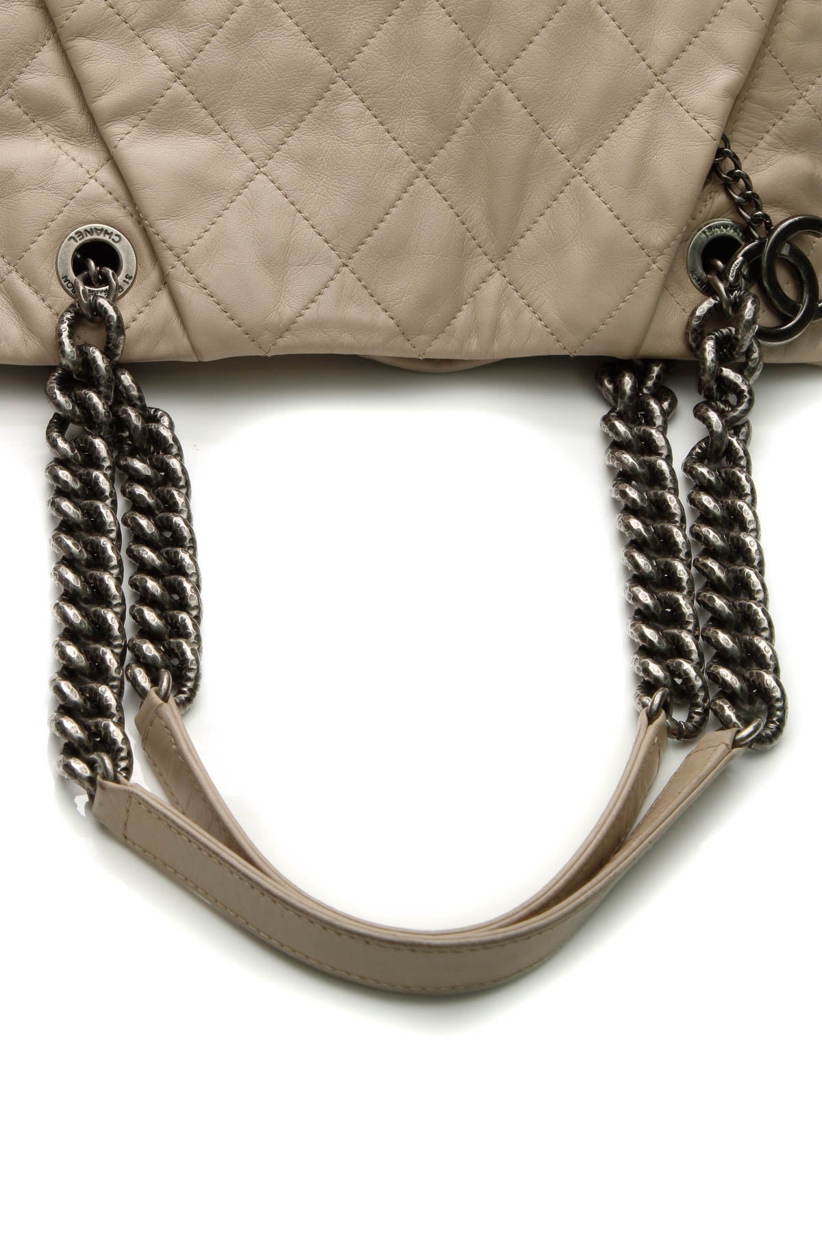 Coco Pleats Tote Bag - Beige - image 7