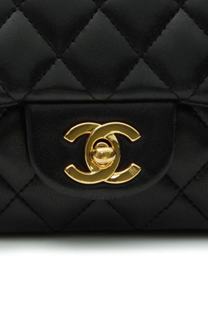 East/West Single Flap Bag - Black - image 8