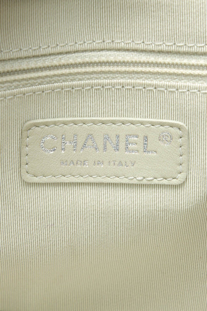 Chain Around Flap Bag - Blue Washed Lambskin - image 9