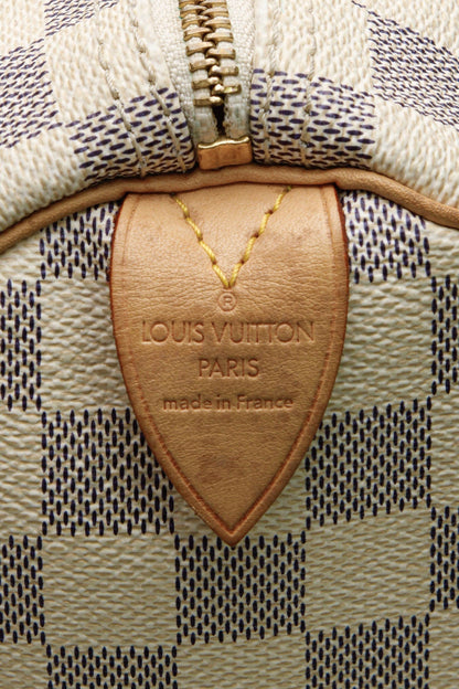 Louis Vuitton Speedy 30 Bag - Damier Azur - photo 9