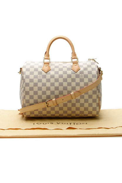 Speedy Bandouliere 30 Bag - Damier Azur - image 10