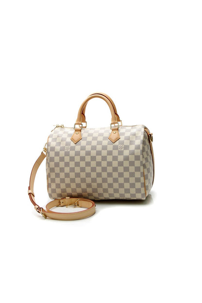 Speedy Bandouliere 30 Bag - Damier Azur - image 3