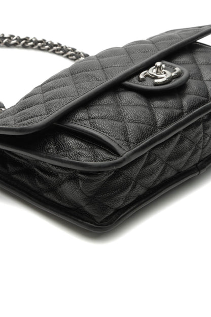 French Riviera Medium Flap Bag - Black - image 5