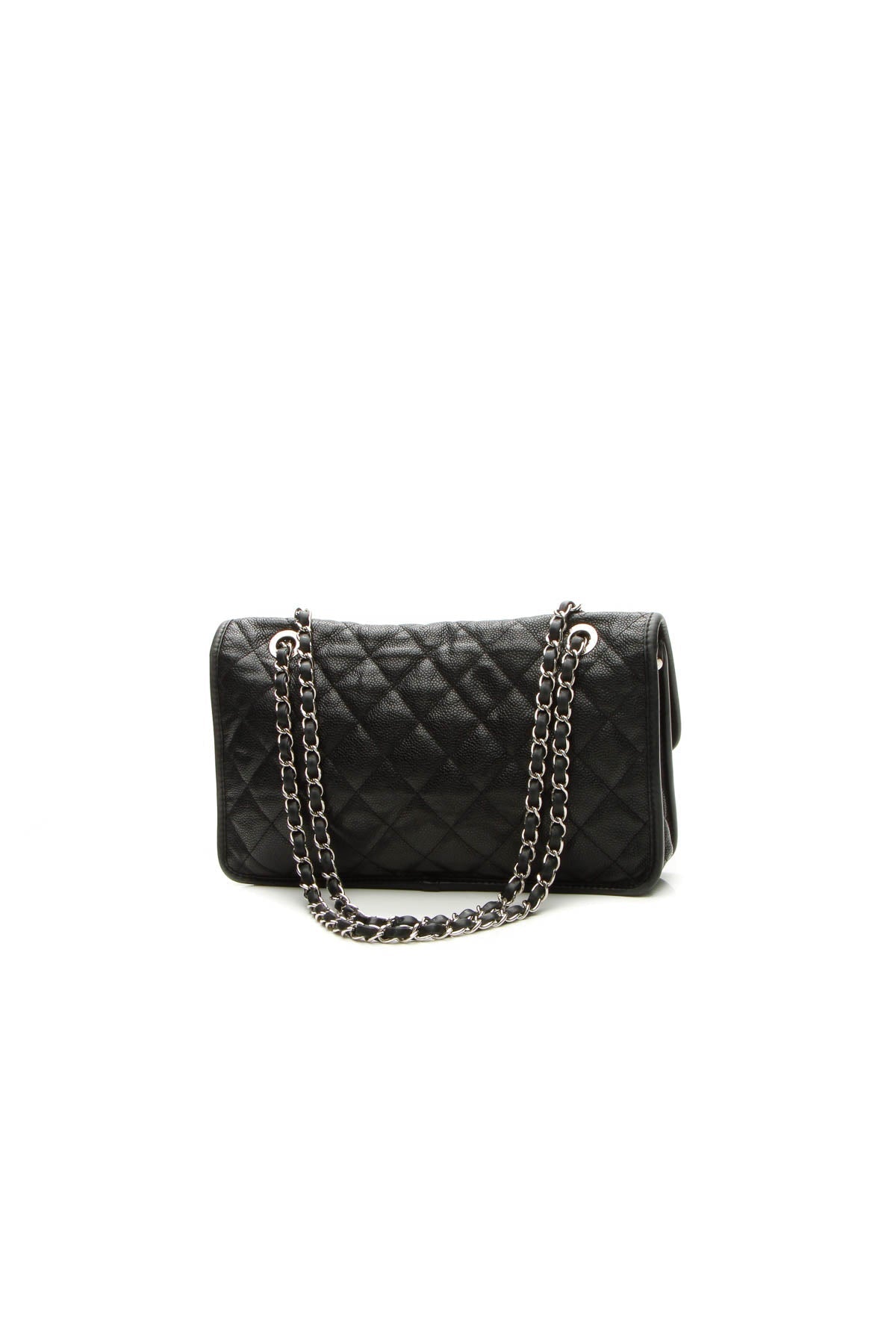 French Riviera Medium Flap Bag - Black - image 3