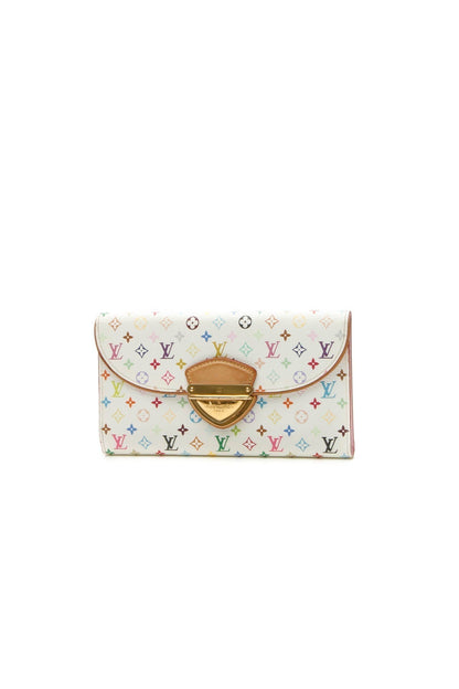 Eugenie Wallet - White Multicolore Monogram - image 1