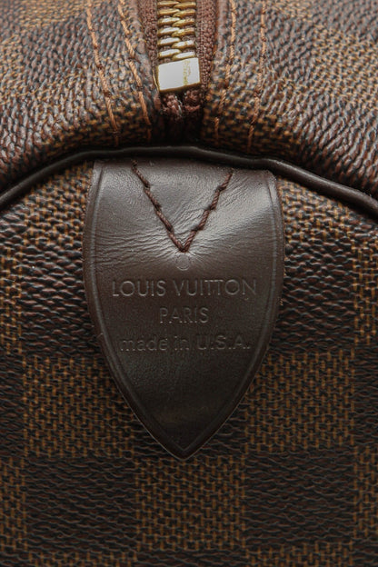 Speedy 30 Bag - Damier Ebene - image 10