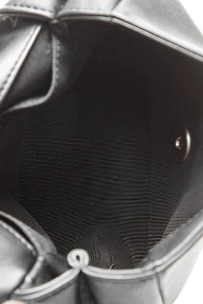 Graphic Mini Flap Bag - Beige/Black - image 8