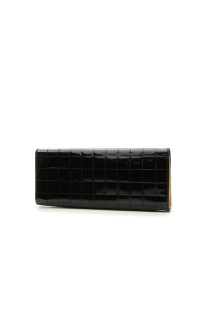 Chocolate Bar Long Clutch Bag - Black - image 3