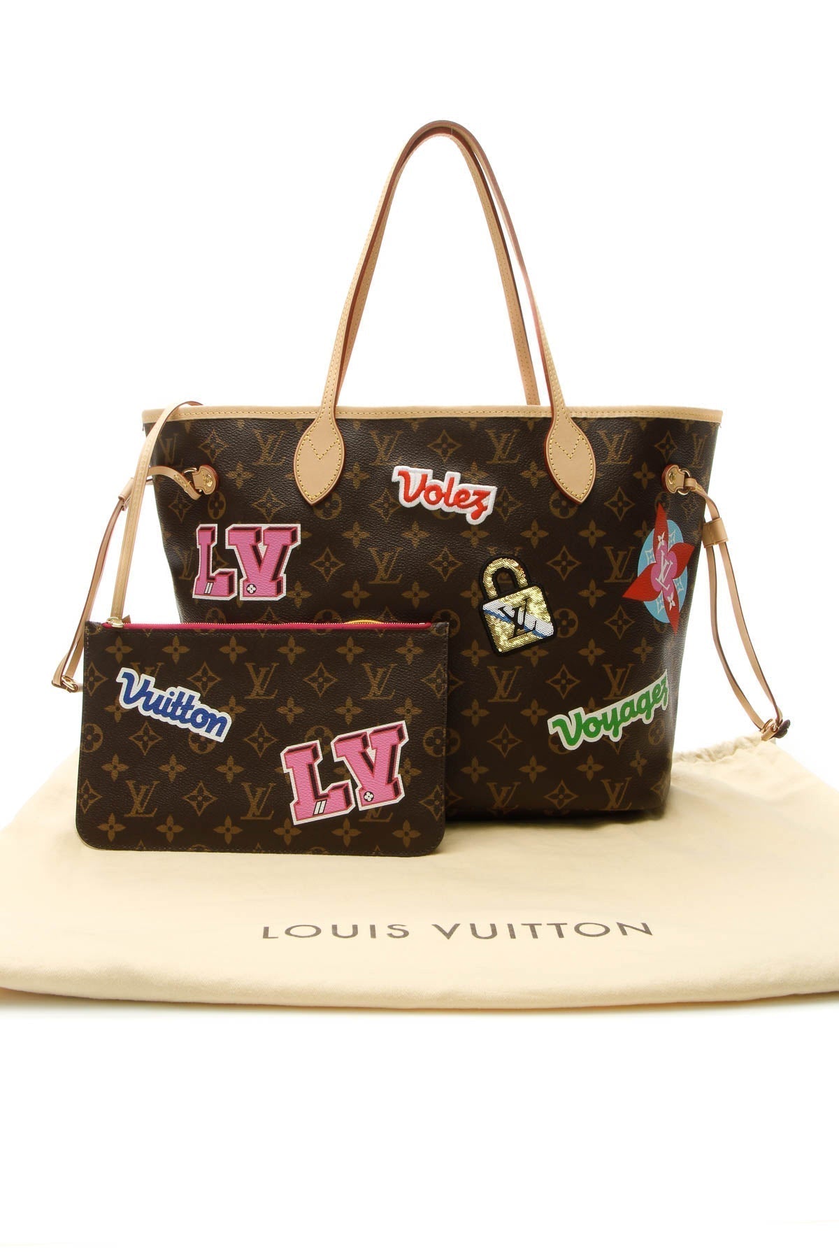 Louis Vuitton Patches Neverfull MM Tote Bag - Monogram - photo 10