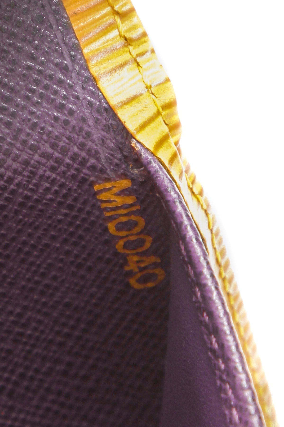 Vintage Epi Portefeuille Vienoise Wallet - Mandarin - image 9