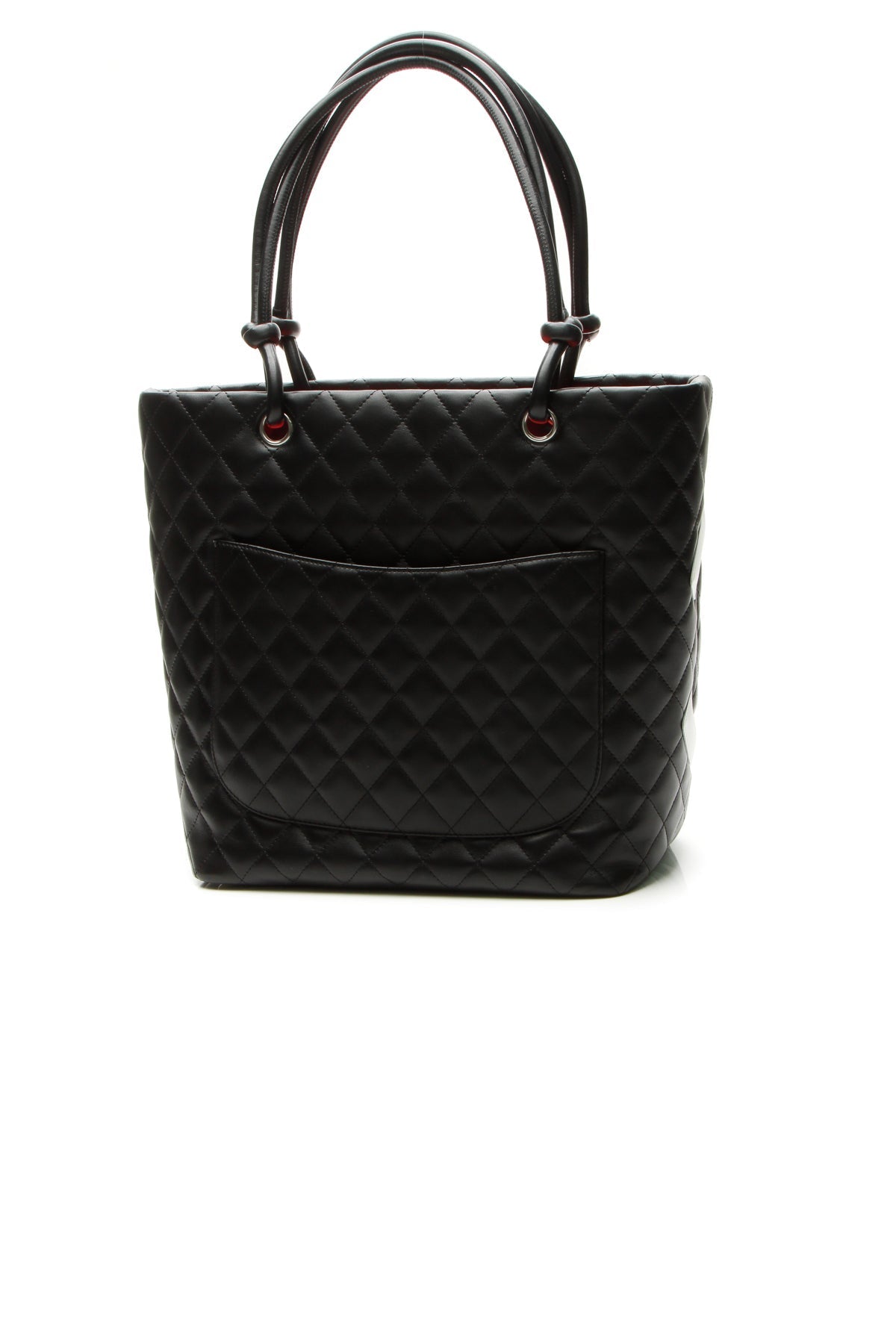 Cambon Small Shopping Tote Bag - Black/White - image 3