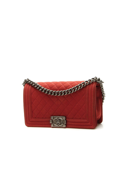 Old Medium Boy Bag - Rust Matte Caviar - image 1