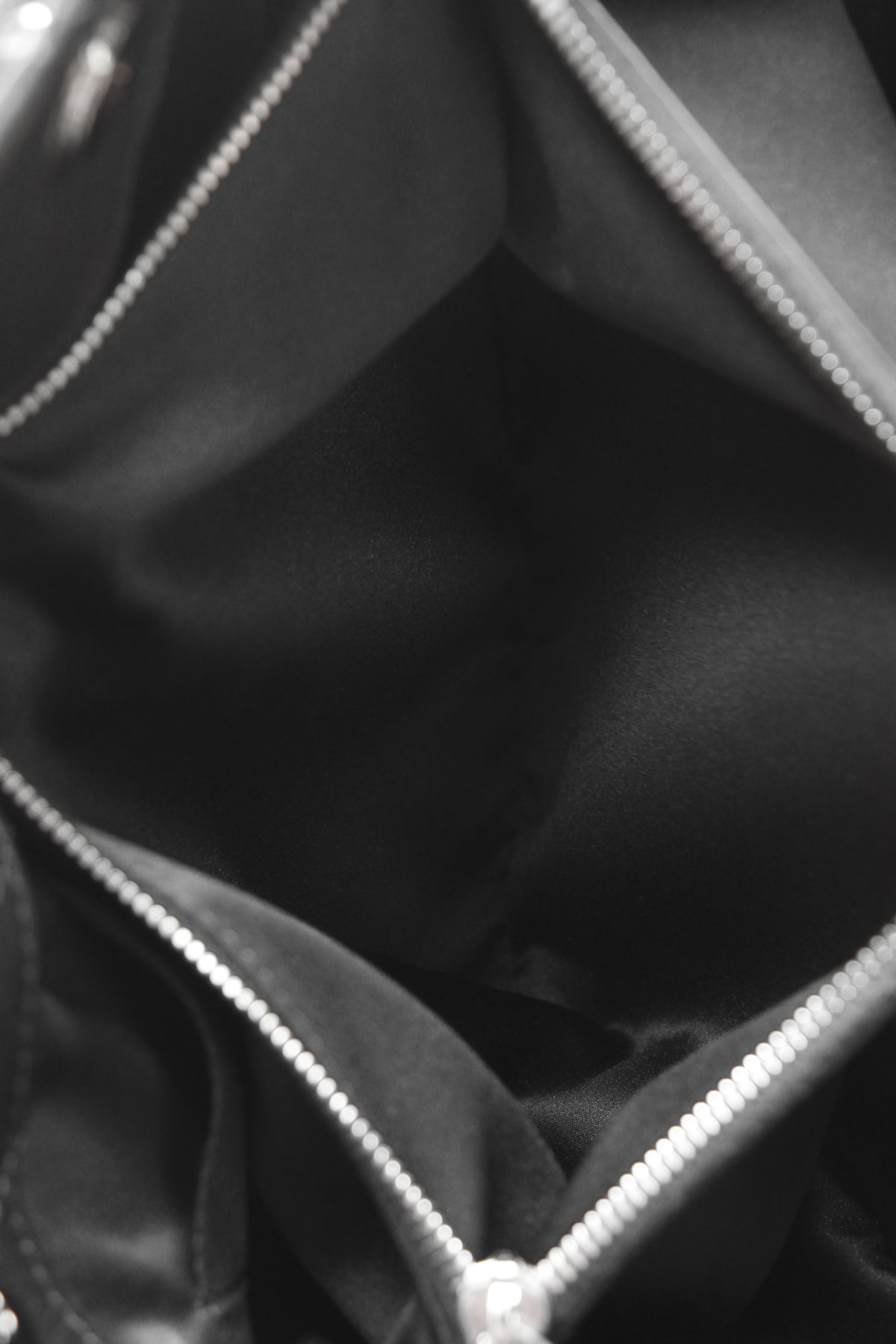 Quilted Tote Bag - Black - image 10