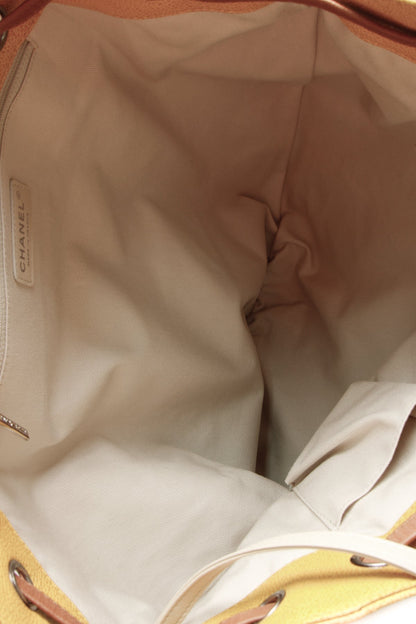 Cocomark Drawstring Tote Bag - Mustard - image 7