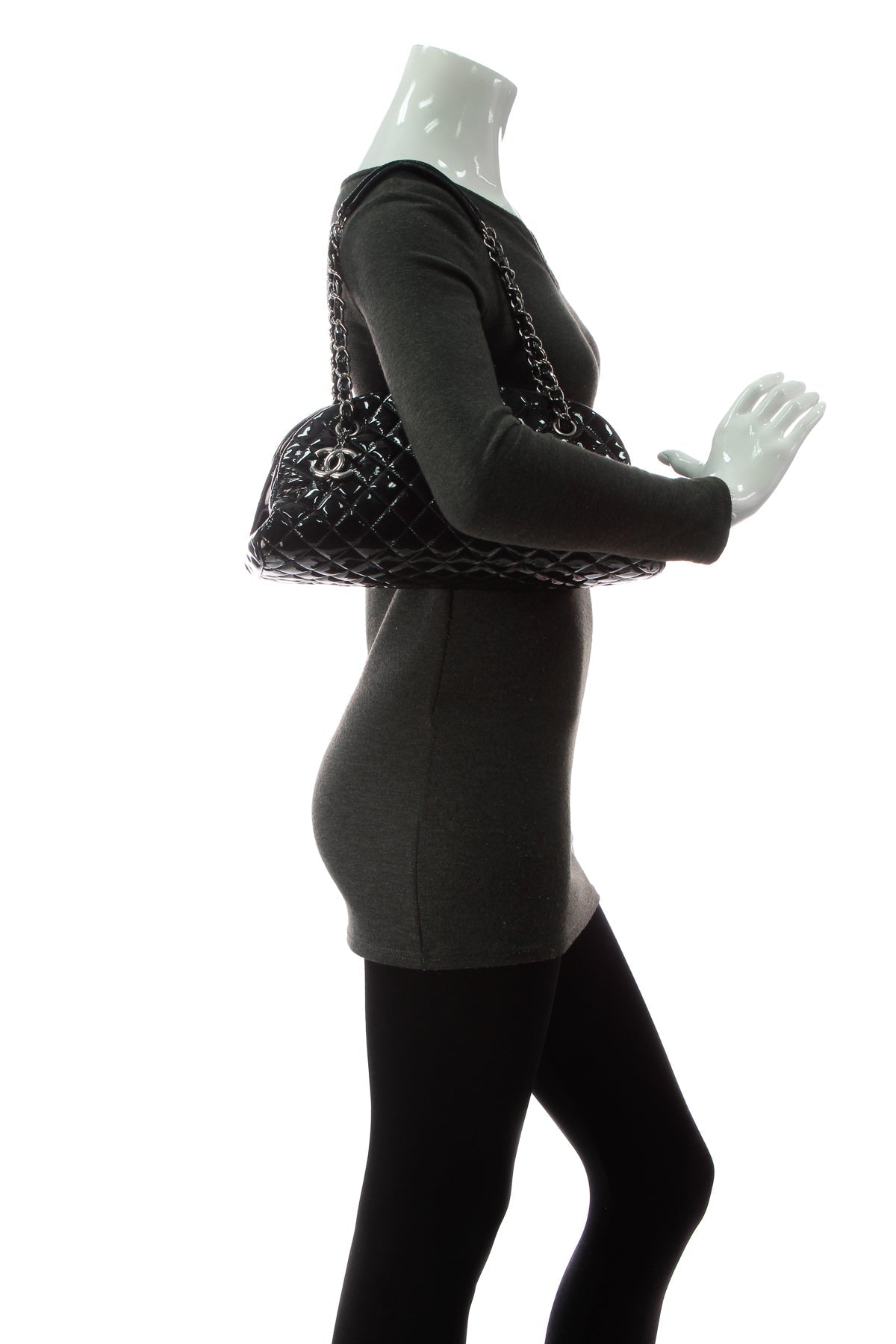 Just Mademoiselle Medium Bowler Bag - Black - image 3