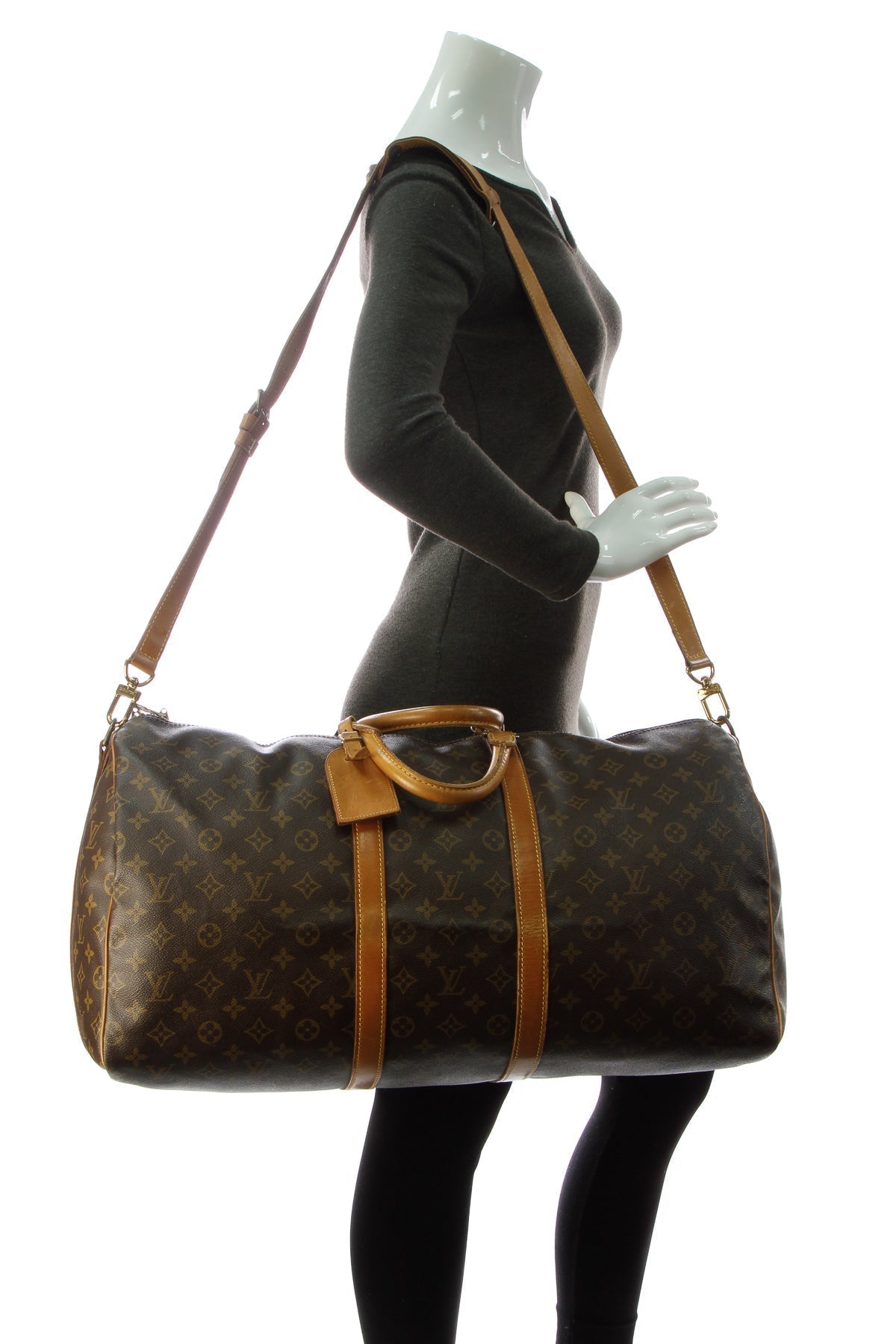 Louis Vuitton Vintage Keepall Bandouliere 55 Travel Bag - Monogram - photo 2