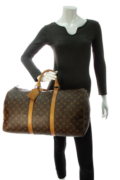 Vintage Keepall 50 Travel Bag - Monogram - image 2