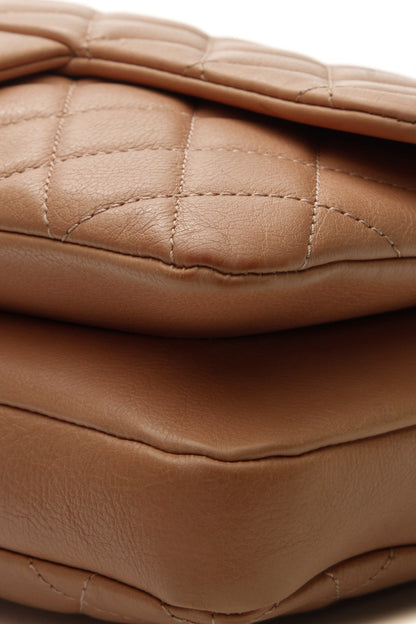 Crown Flap Bag - Camel - image 6