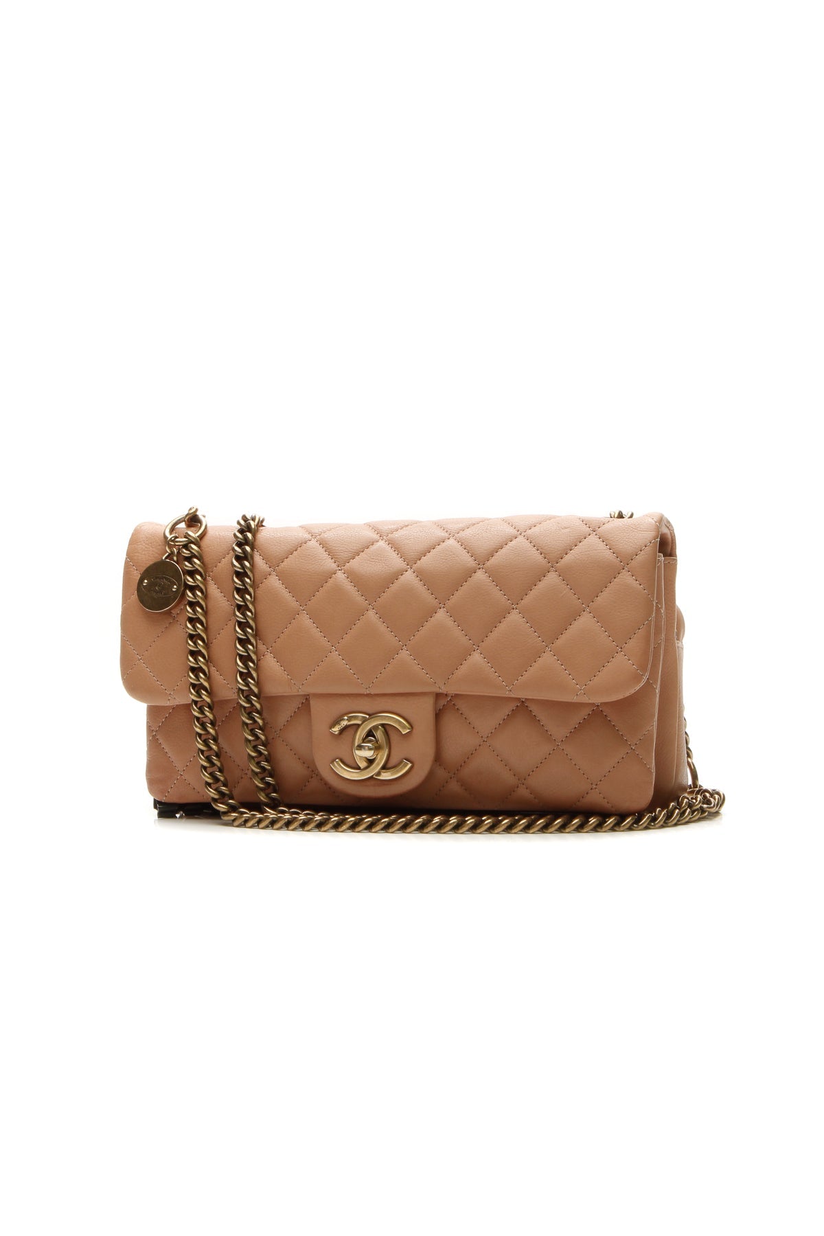 Crown Flap Bag - Camel - image 1