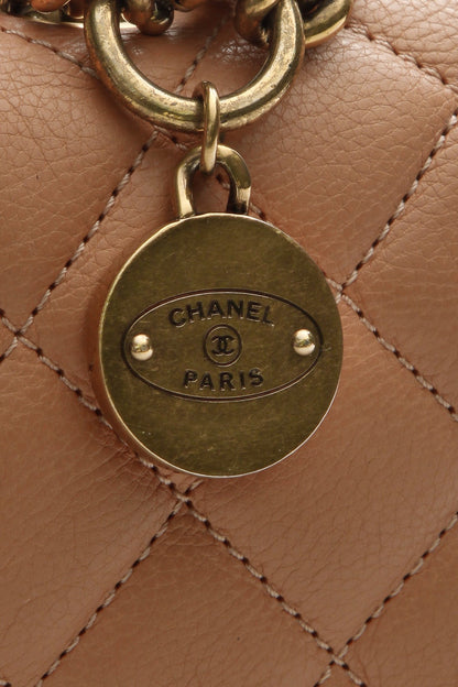 Crown Flap Bag - Camel - image 8