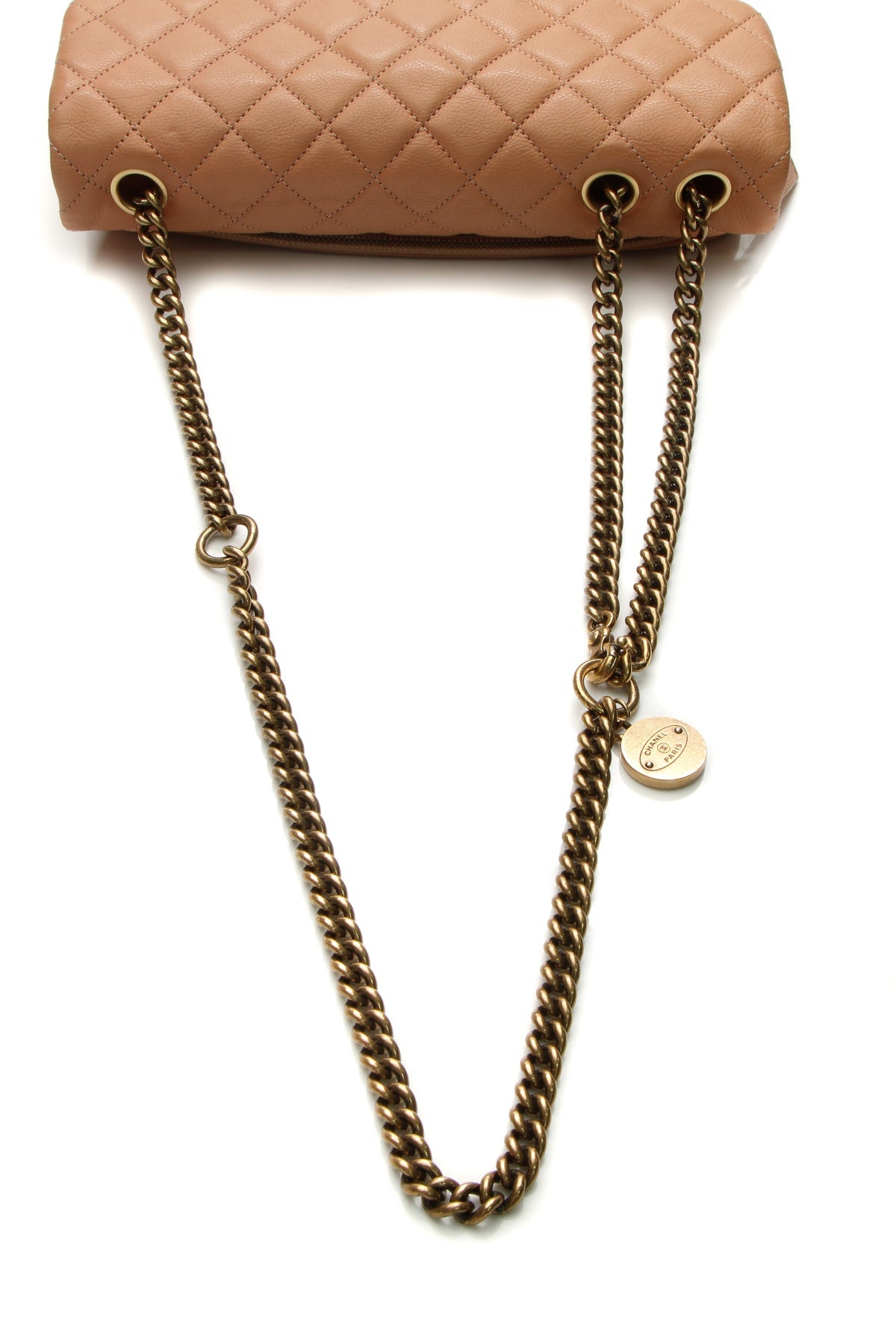 Crown Flap Bag - Camel - image 7