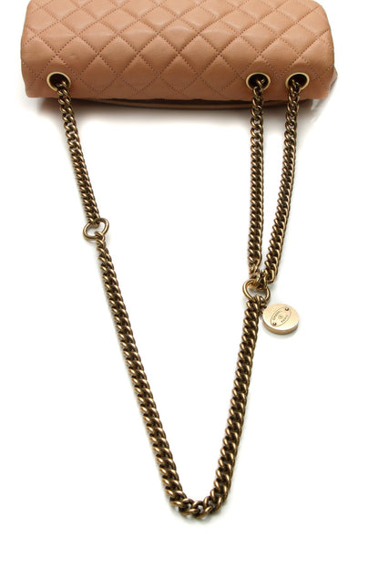 Crown Flap Bag - Camel - image 7