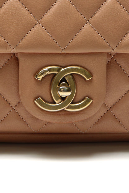 Crown Flap Bag - Camel - image 10