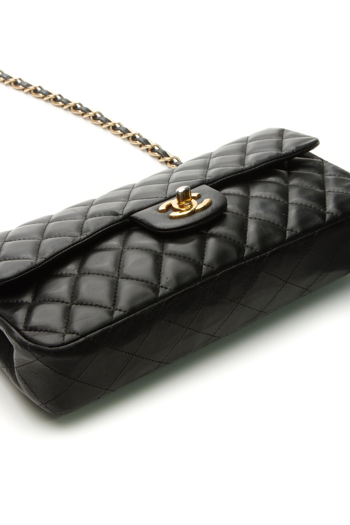 East/West Single Flap Bag - Black - image 5