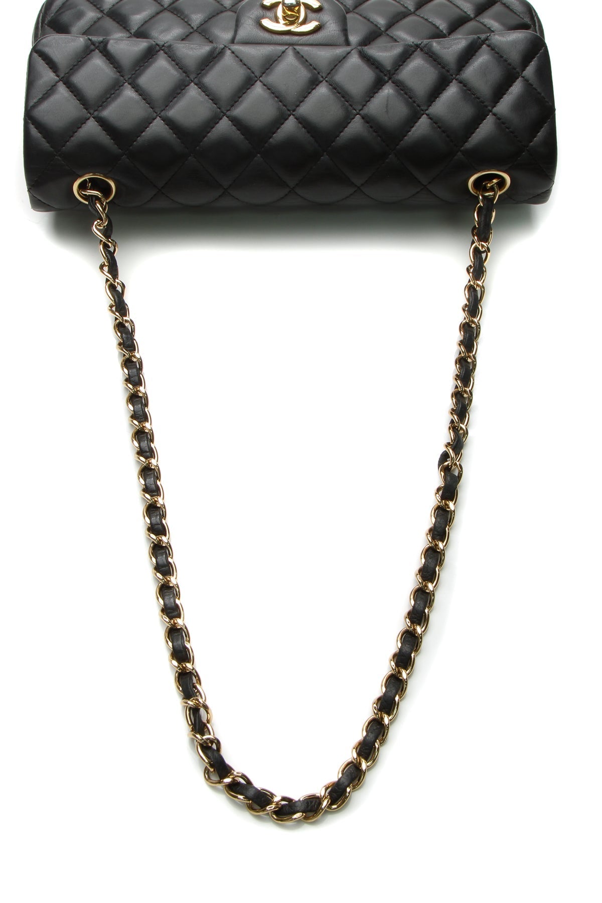 East/West Single Flap Bag - Black - image 7