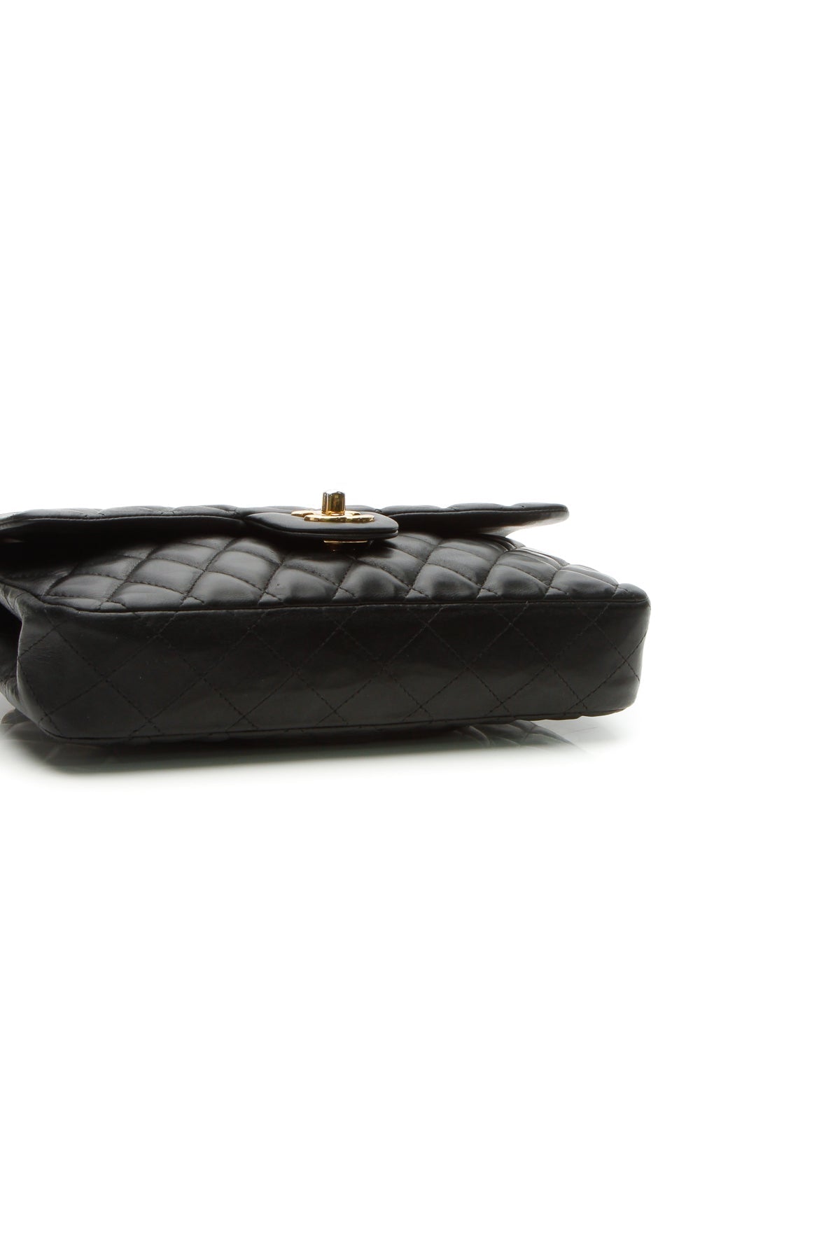 East/West Single Flap Bag - Black - image 4
