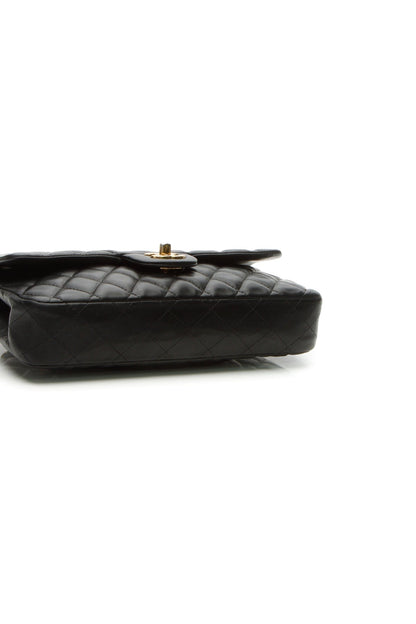 East/West Single Flap Bag - Black - image 4
