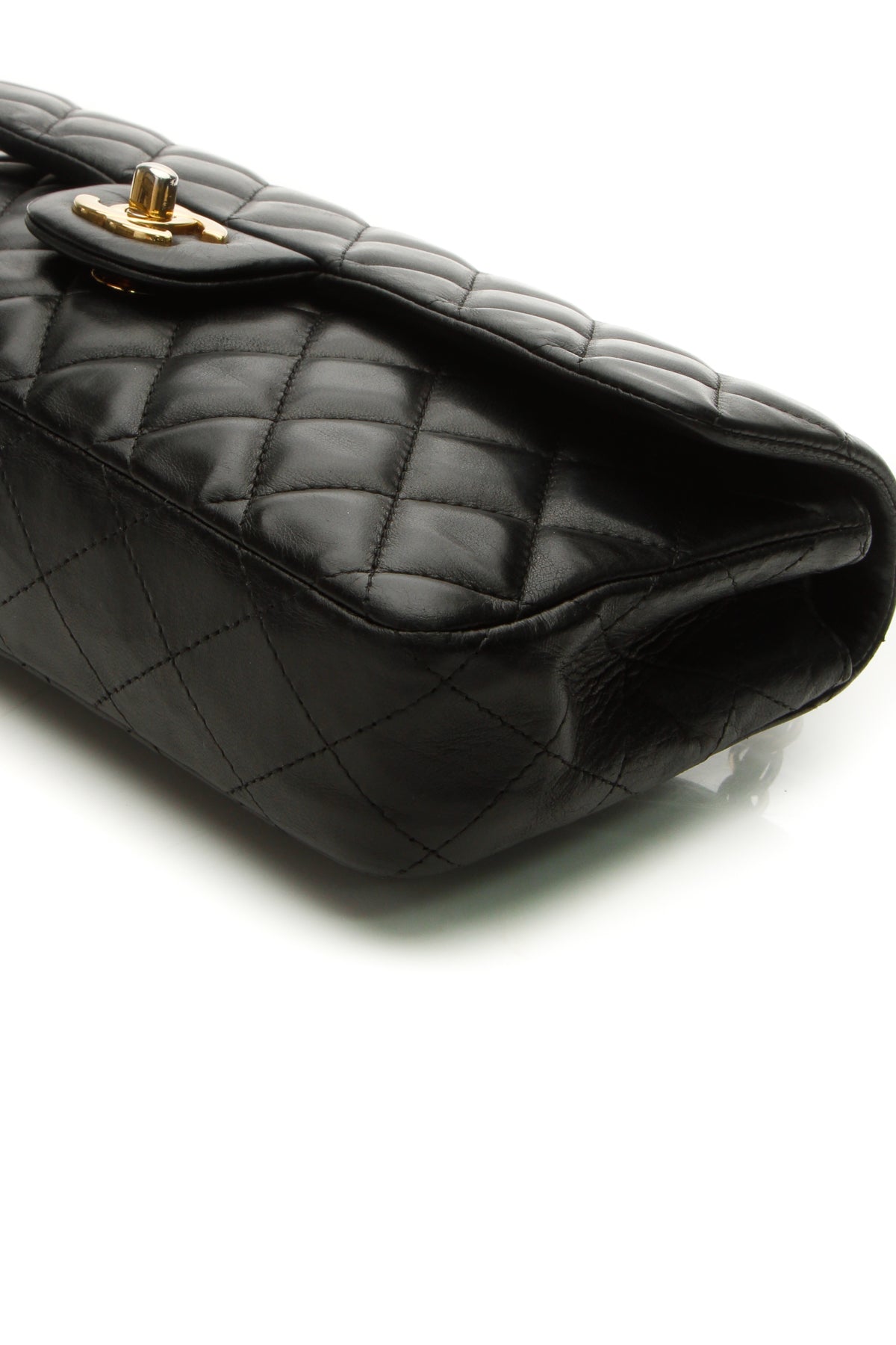East/West Single Flap Bag - Black - image 6
