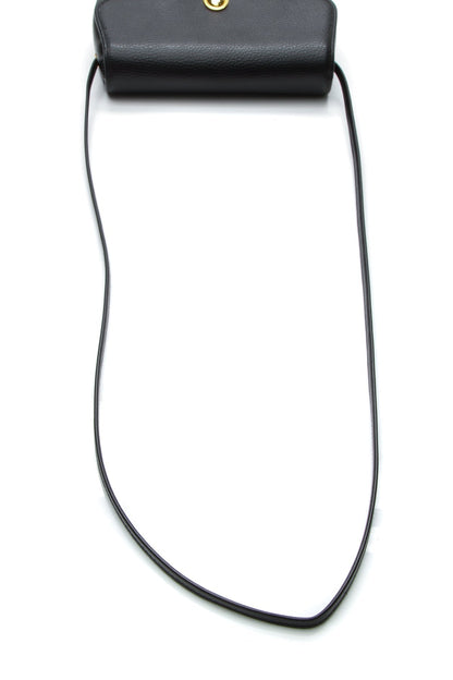 Vintage Flap Crossbody Bag - Black - image 5