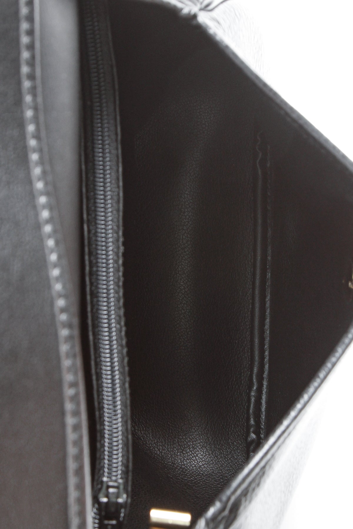 Vintage Flap Crossbody Bag - Black - image 7