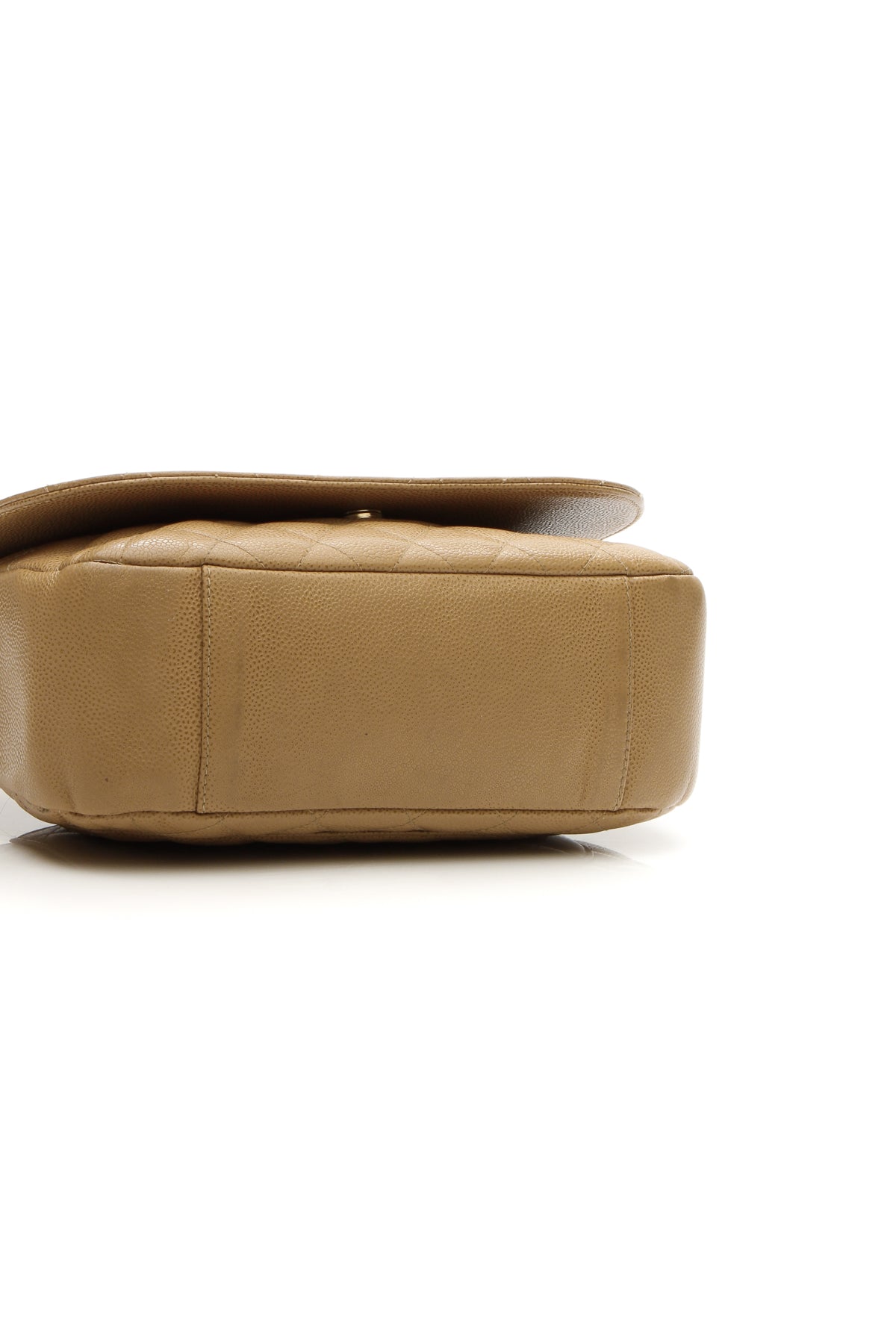 Timeless CC Flap Shoulder Bag - Beige Caviar - image 4