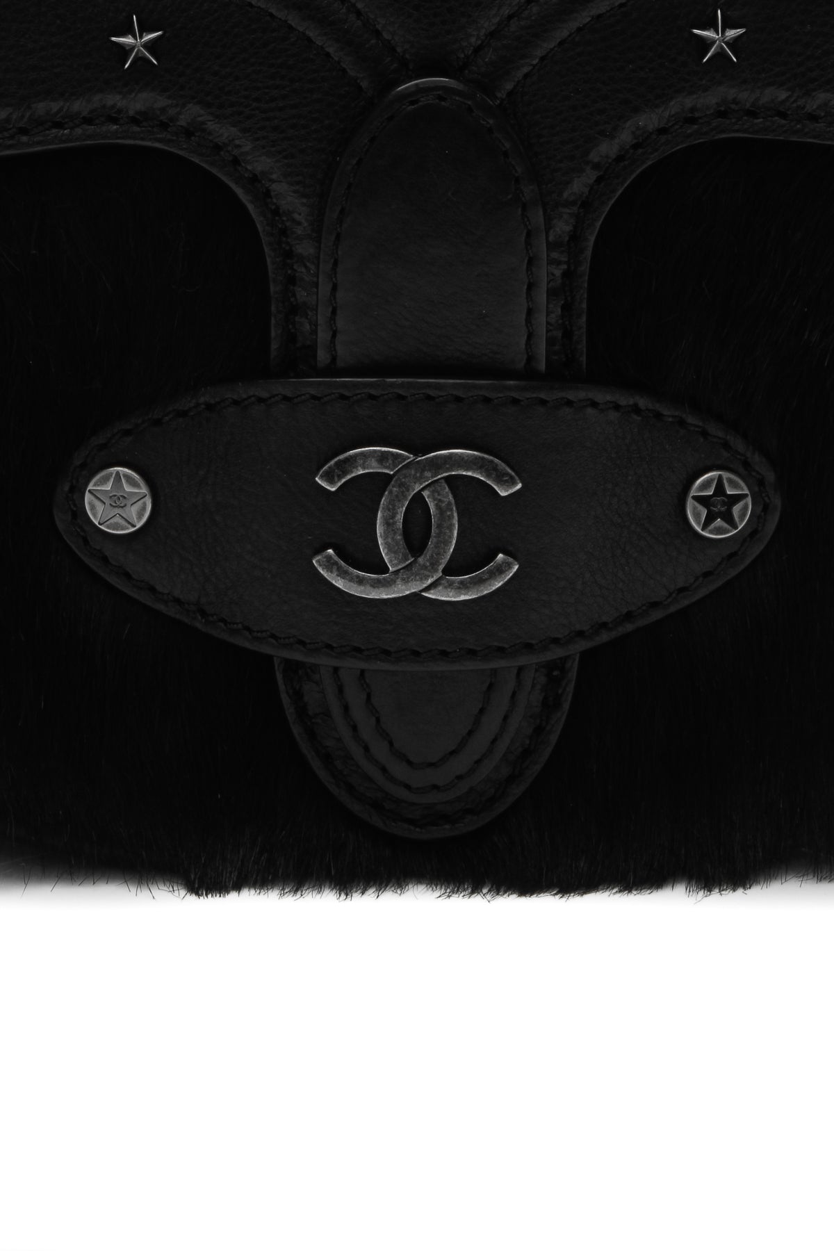 Paris-Dallas Saddle Messenger Bag - Black - image 6