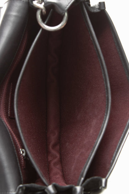 Paris-Dallas Saddle Messenger Bag - Black - image 7