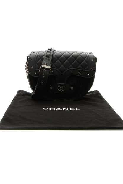 Paris-Dallas Saddle Messenger Bag - Black - image 11