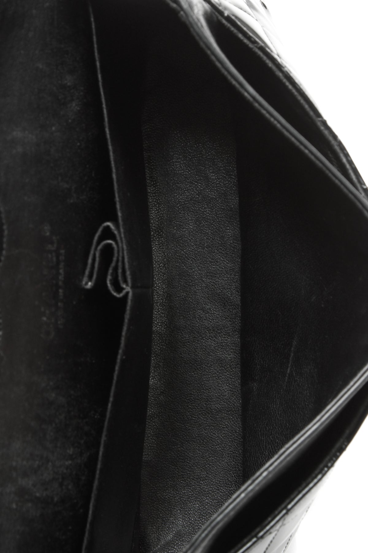 Classic Medium Double Flap Bag - Black - image 7