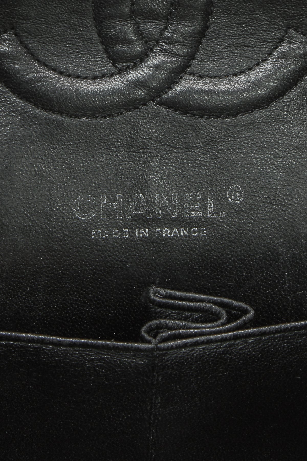 Classic Medium Double Flap Bag - Black - image 8