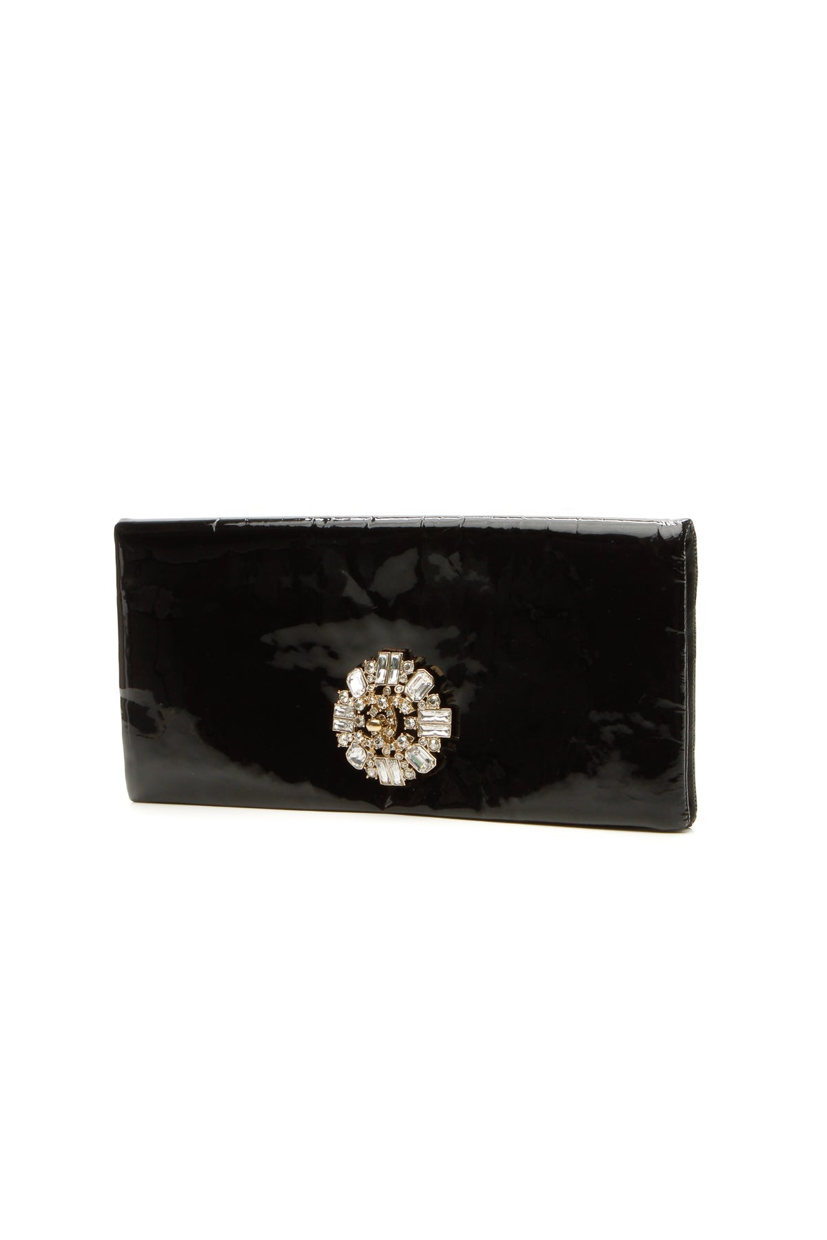 Crystal CC Clutch Bag - Black - image 1