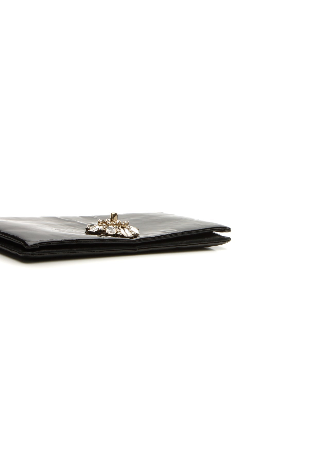 Crystal CC Clutch Bag - Black - image 4