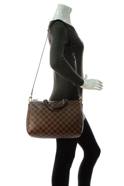 Speedy Bandouliere 30 Bag - Damier Ebene - image 2