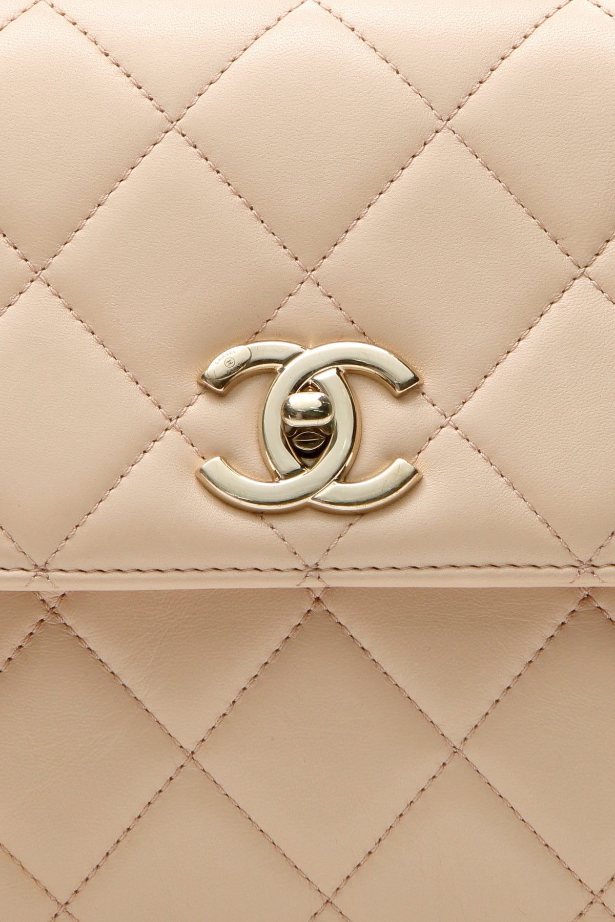 Trendy CC Medium Bag - Beige - image 9