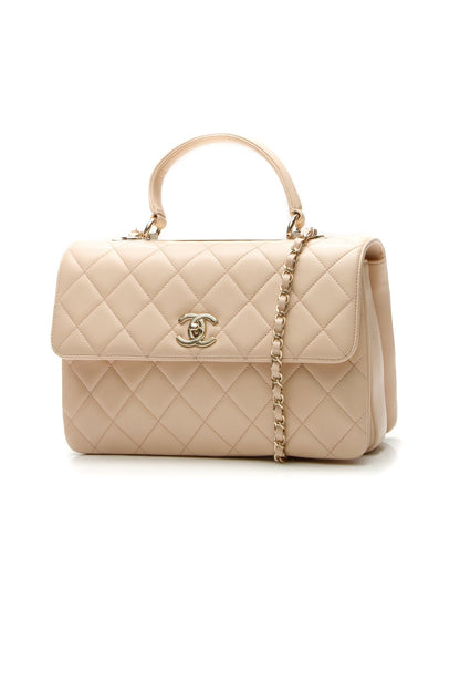 Trendy CC Medium Bag - Beige - image 1