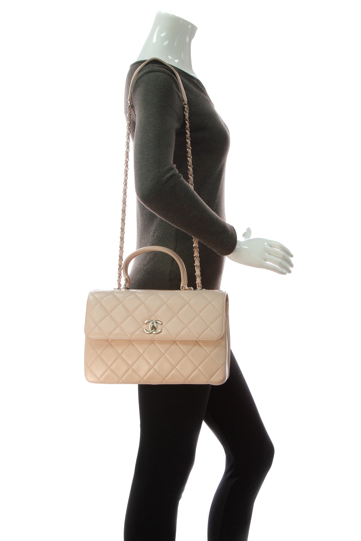 Trendy CC Medium Bag - Beige - image 2